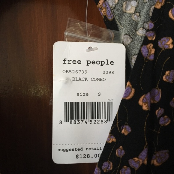 Free People Pretty Baby floral mini dress - Picture 4 of 8